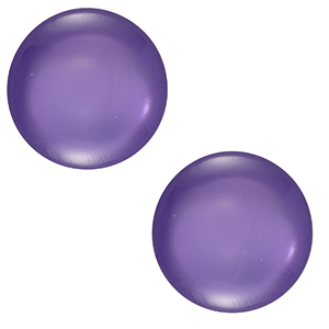 20 mm classic Cabochon Polaris Elements Lucido Ultra violet purple