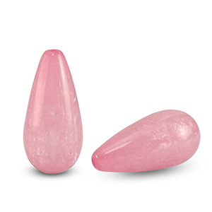 Polaris Elements Perlen tropfenform Polmo Dahlia pink