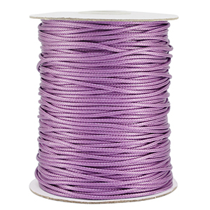 Makramee Band geflochten 1.5mm Sheer lilac