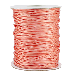 Makramee Band geflochten 1.5mm Coral orange