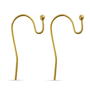 Ohrringe aus Stainless Steel - Rostfreiem Stahl Gold