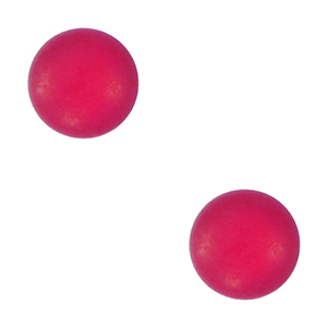 4  mm soft Cabochon "Geburtssteine" Oktober Polaris Elements SS16 shiny Ruby red