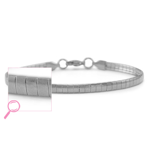 Armb&auml;nder aus Stainless Steel - Rostfreiem Stahl Silver