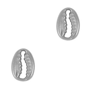 Stainless Steel - Rostfrei Stahl Anh&auml;nger Zwischenst&uuml;ck Kauri Silver