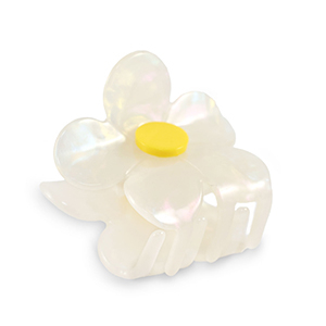 Haarschmuck Haarklemme Blume White