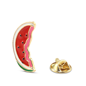 Anstecker Wassermelone Red-white-green-gold