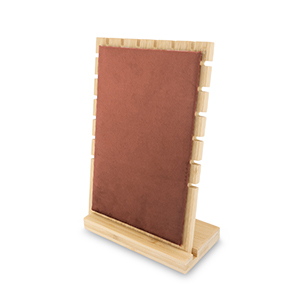 Schmuckdisplay f&uuml;r Ketten Natural-copper brown