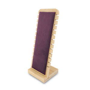 Schmuckdisplay f&uuml;r Armb&auml;nder Natural-aubergine purple