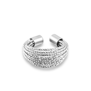 Ringe aus Stainless Steel - Rostfreiem Stahl Silver