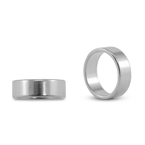 Metall Schieber DQ Ring Antik silber (Nickelfrei)