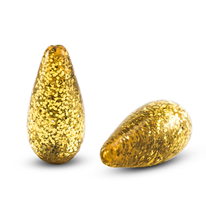 Polaris Elements Perlen tropfenform Paipolas shiny Gold