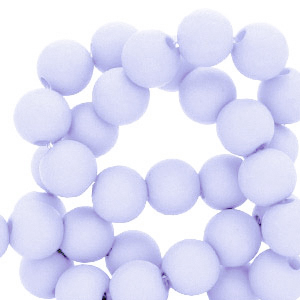 8 mm Acrylperlen Lavender blue