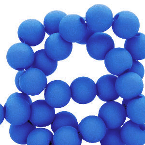4 mm Acrylperlen Royal blue