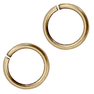 Metall Zubeh&ouml;r DQ Bindering 7.5mm Antik bronze (Nickelfrei)