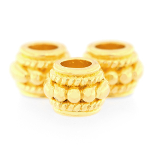 Metall Perlen DQ Deco Gold (Nickelfrei)