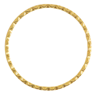 Metall Zubeh&ouml;r DQ Ring 45mm Gold (Nickelfrei)
