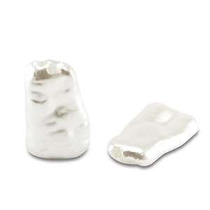 Imitationsperlen White