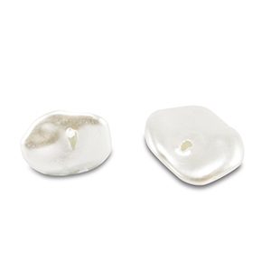 Imitationsperlen White