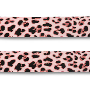 Bandana Leopard Light pink-pink-black