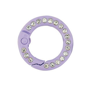 Farbiges Zubeh&ouml;r Schl&uuml;ssel Anh&auml;nger Ring Purple