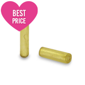 Glasperlen Rocailles Spezial R&ouml;hrchen Greenish gold