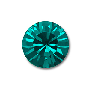 Preciosa SS39 Chaton Blue zircon