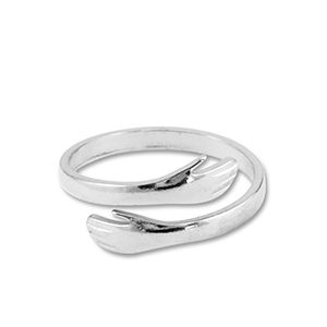 Ringe aus Stainless Steel - Rostfreiem Stahl H&auml;nde Silver
