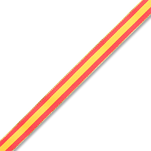BY31&reg; Schmuckband mit Spanisches Flaggenband Red-yellow-gold