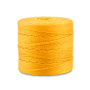 Nylon S-Lon Kordel 0.5mm Yellow gold