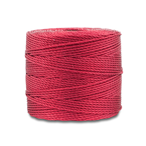 Nylon S-Lon Kordel 0.5mm Dark red