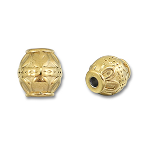 Stainless Steel - Rostfrei Stahl Perlen Gold