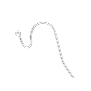 Stainless Steel - Rostfrei Stahl Schmuckzubeh&ouml;r Ohrringe / Ohrh&auml;nger Silver