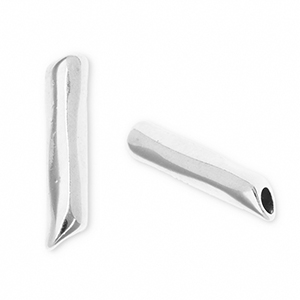 Metall Zubeh&ouml;r DQ Endkappe Antik silber (Nickelfrei)