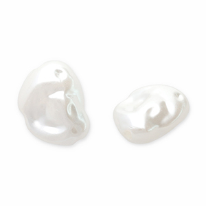 Imitationsperlen White