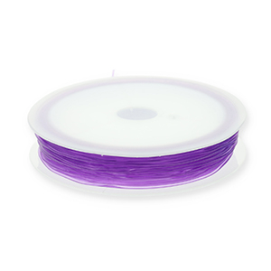 Elastik Schmuckdraht 0.8mm Purple