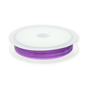 Elastik Schmuckdraht 0.5mm Purple