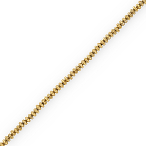 H&auml;matit Perlen Rondell Gold