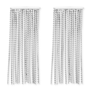 Ohrringe aus Stainless Steel - Rostfreiem Stahl Ohrstecker Silver