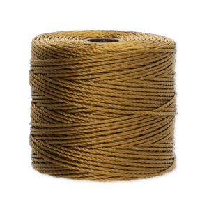 Nylon S-Lon Kordel 0.5mm Antique gold