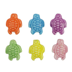 Perlen Keramik Schildkr&ouml;te Multicolour