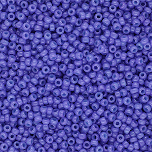 Miyuki Rocailles 15/0 Dyed Opaque Bright Purple 15-1486