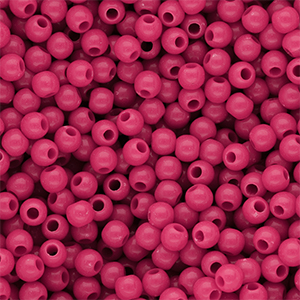 6 mm DQ Acrylperlen shiny Rose violet 17-2624 TCX