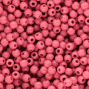 4 mm DQ Acrylperlen shiny Pink lemonade 16-1735 TCX