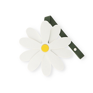 Statement-Anh&auml;nger Blume White-yellow-dark green