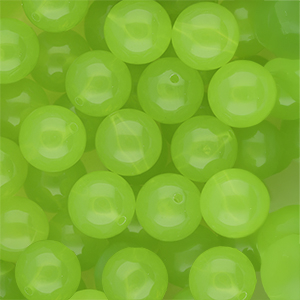 14 mm DQ&reg; Acrylperlen shiny Light green