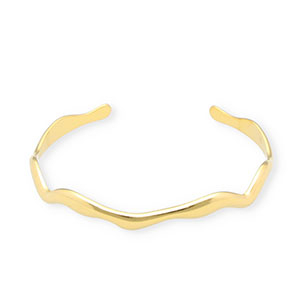 Armb&auml;nder aus Stainless Steel - Rostfreiem Stahl Bangle Gold