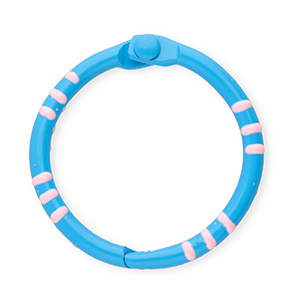 Farbiges Zubeh&ouml;r Schl&uuml;ssel Anh&auml;nger Ring Dark blue-light pink