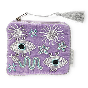 BY31&reg; Etui Mystik Purple-white-turquoise blue-silver