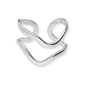 Ringe aus Stainless Steel - Rostfreiem Stahl Silver