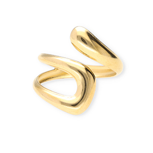 Ringe aus Stainless Steel - Rostfreiem Stahl Gold